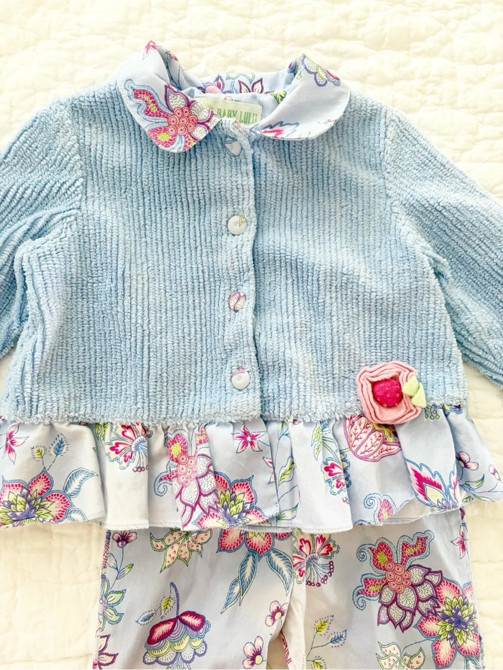 4T • Baby LuLu Granny Chic Matching Outfit